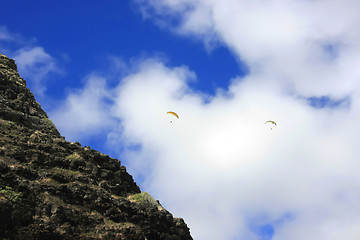 Image showing Paragliding