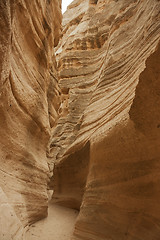 Image showing Hike through Tent Rocks National Monument