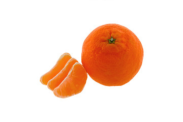 Image showing Tangerine and pieces