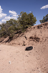 Image showing Trash in nature