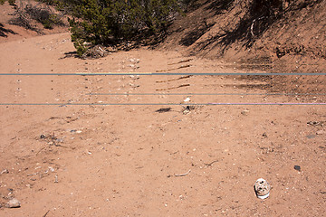 Image showing Trash in nature