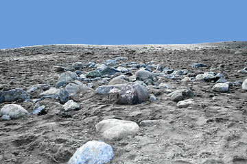 Image showing Stony beach