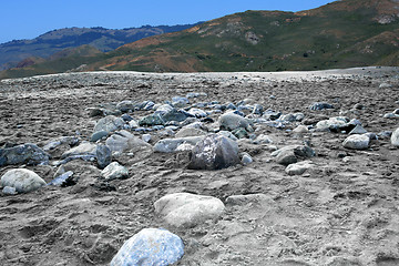 Image showing Stony beach