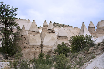 Image showing Hike through Tent Rocks National Monument