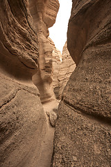 Image showing Hike through Tent Rocks National Monument