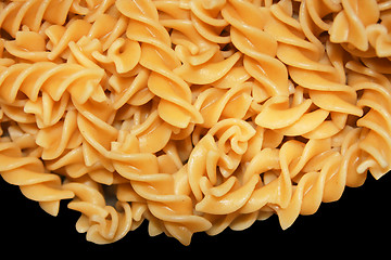 Image showing Whole grain spiral pasta