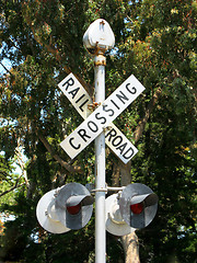 Image showing Railroad Crossing