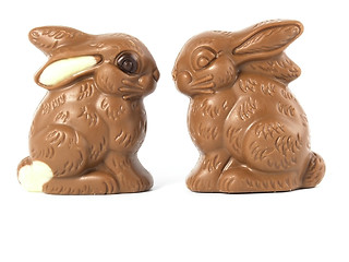 Image showing Chocolate Easter Bunny