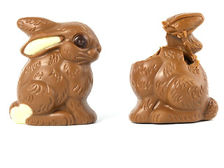 Image showing Chocolate Easter Bunny