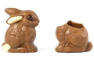 Image showing Chocolate Easter Bunny