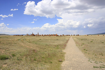 Image showing Path into the past