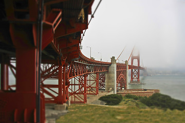 Image showing The Miniature Golden Gate Bridge