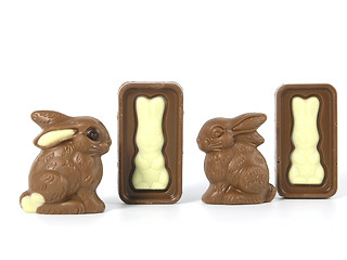 Image showing Chocolate Easter Bunny