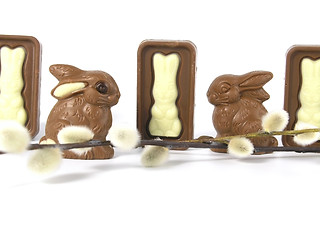 Image showing Chocolate Easter Bunny