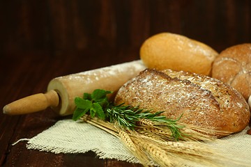 Image showing Baking Fresh Baked Bread