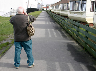 Image showing male photographer