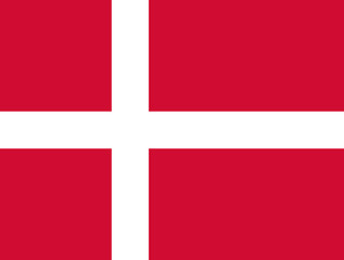 Image showing Flag of Denmark