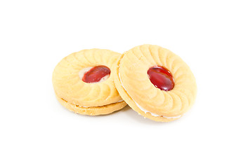 Image showing Strawberry Biscuits 