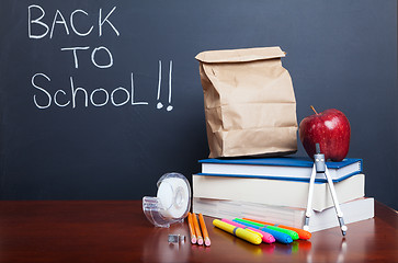 Image showing Back to school