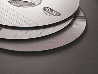 Image showing pile of cd's