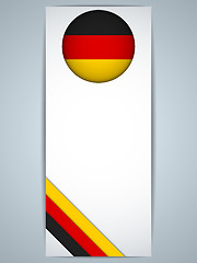 Image showing Germany Country Set of Banners