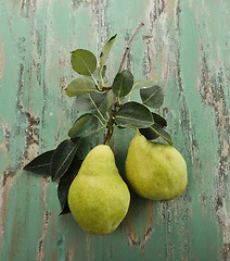 Image showing Yellow Pears