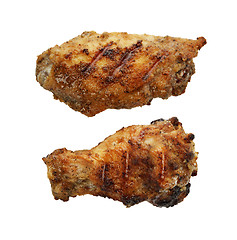 Image showing Grilled Chicken Wings