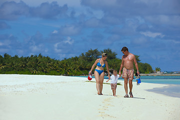 Image showing happy family on vacation