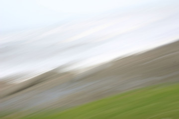 Image showing motion blurr background