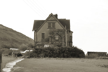 Image showing spooky old house