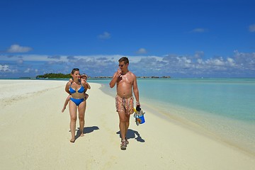 Image showing happy family on vacation