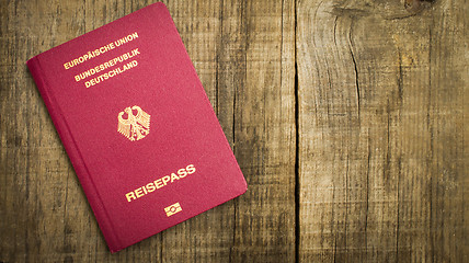 Image showing European Passport