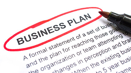 Image showing Business Plan