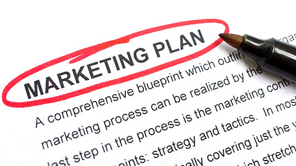 Image showing Marketing Plan