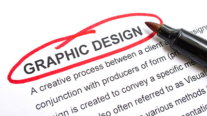 Image showing Graphic Design