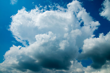 Image showing clouds and a blue sky