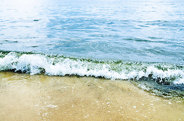 Image showing wave on beach