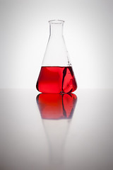 Image showing Laboratory glass bottle