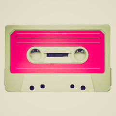 Image showing Retro look Tape cassette