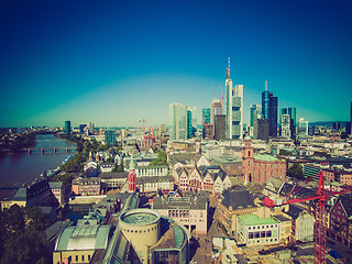 Image showing Retro look Frankfurt am Main, Germany