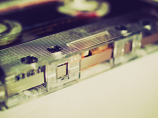 Image showing Retro look Tape cassette