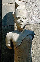 Image showing Pharaoh statue