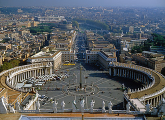 Image showing St.Peter's Basilica in Rome