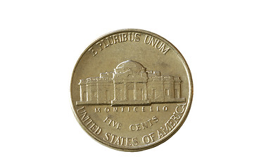 Image showing Five Cents