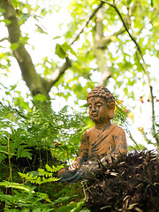 Image showing Small Buddha statue