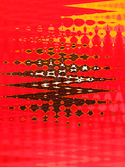 Image showing Red abstract background