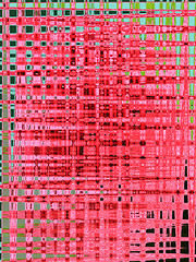 Image showing Red abstract background