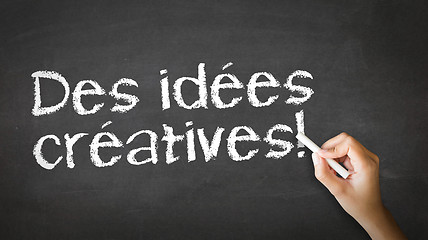Image showing Creative ideas Chalk Illustration