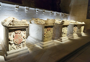 Image showing  Santa Maria la Real monastery, Najera, Navarre, Spain