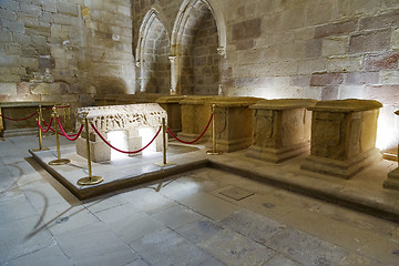 Image showing  Santa Maria la Real monastery, Najera, Navarre, Spain